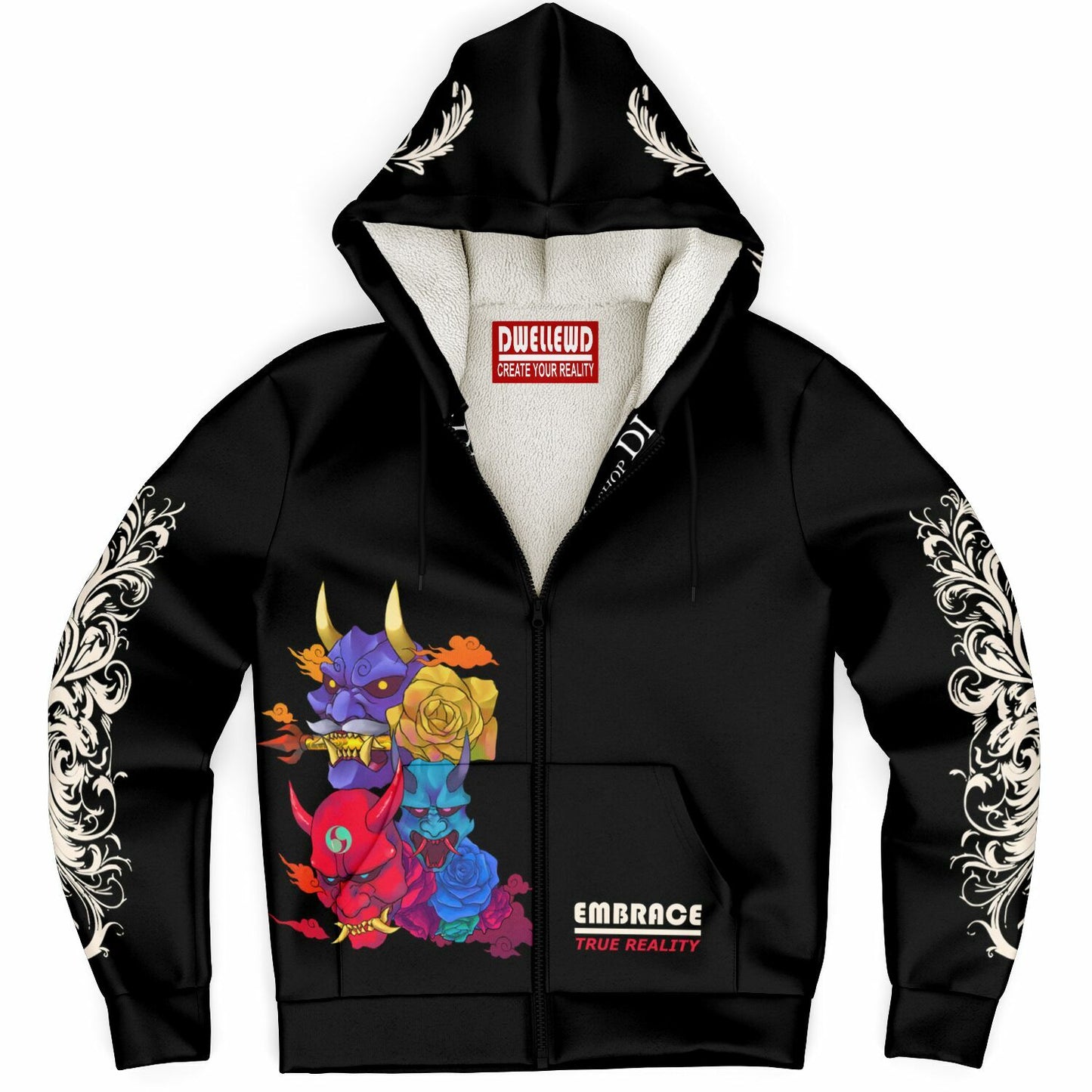 Limited Edition - “Oni Girl" Jacket - Black