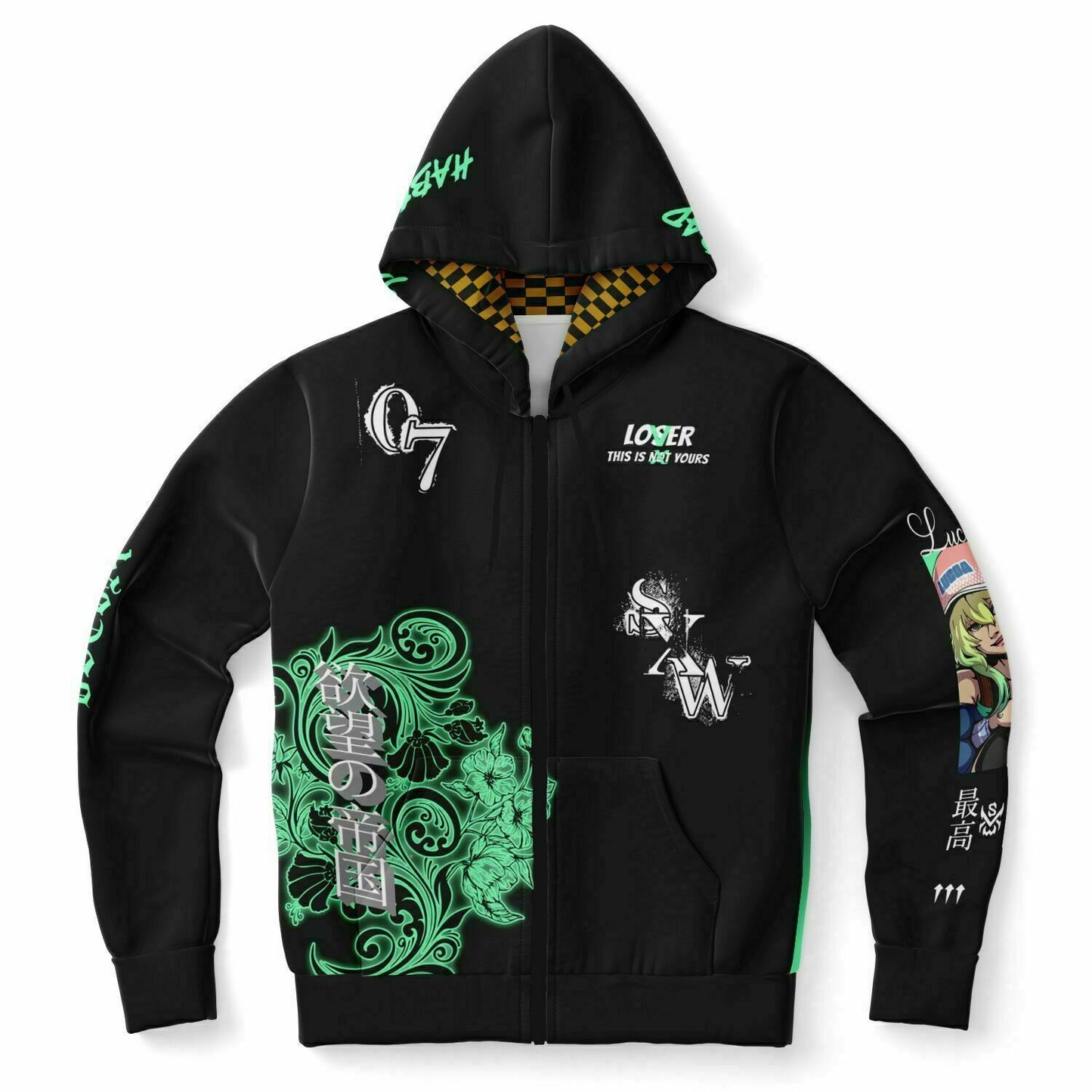 Divine Zip-Up Hoodie