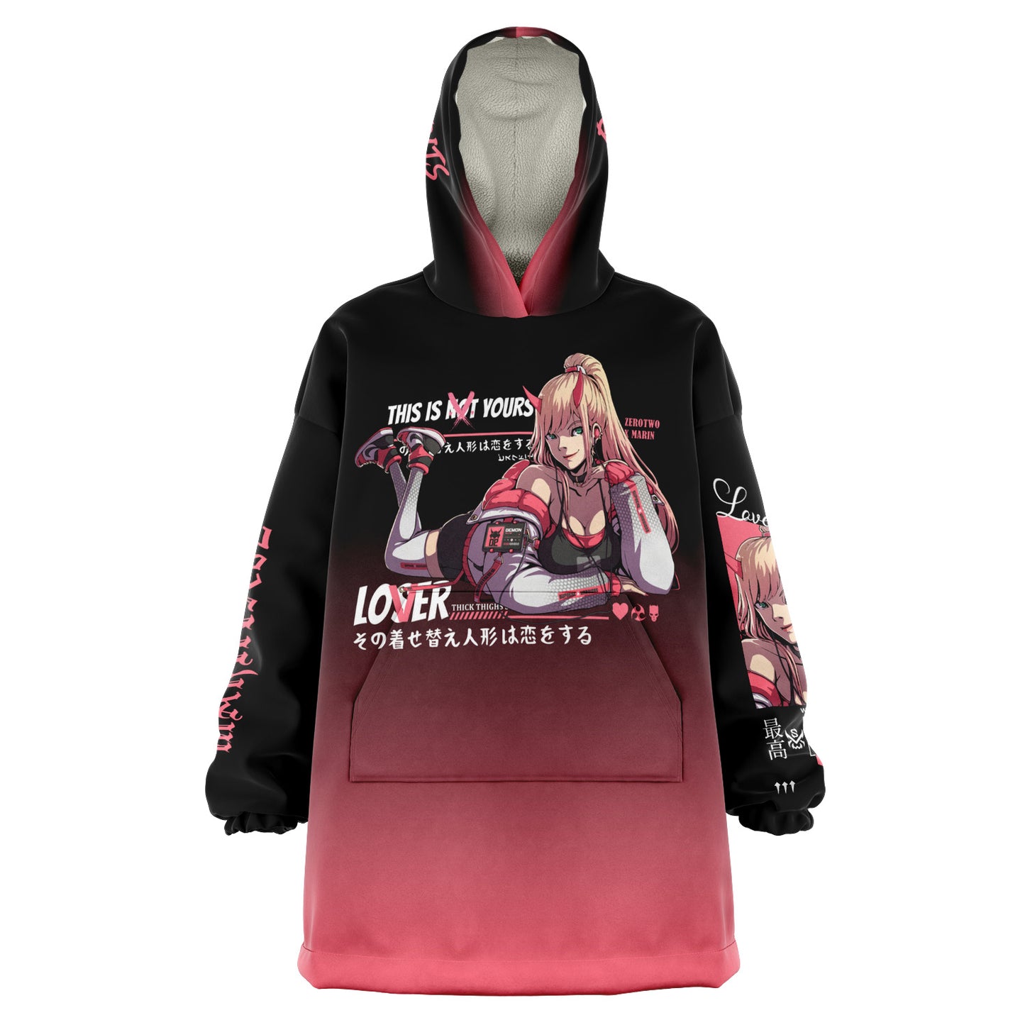 "Lover" v2 / Oversized Hoodie