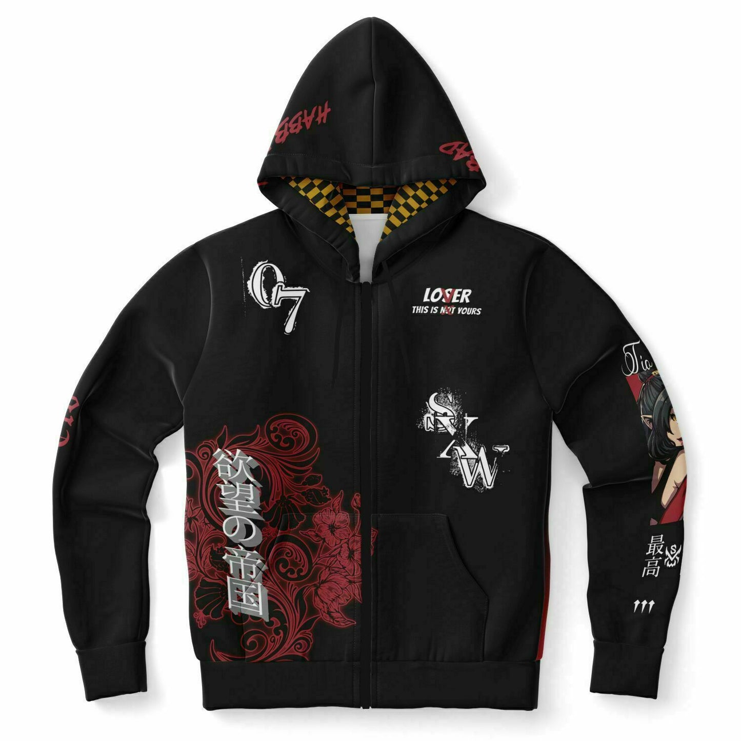 Dragon Zip-Up Hoodie