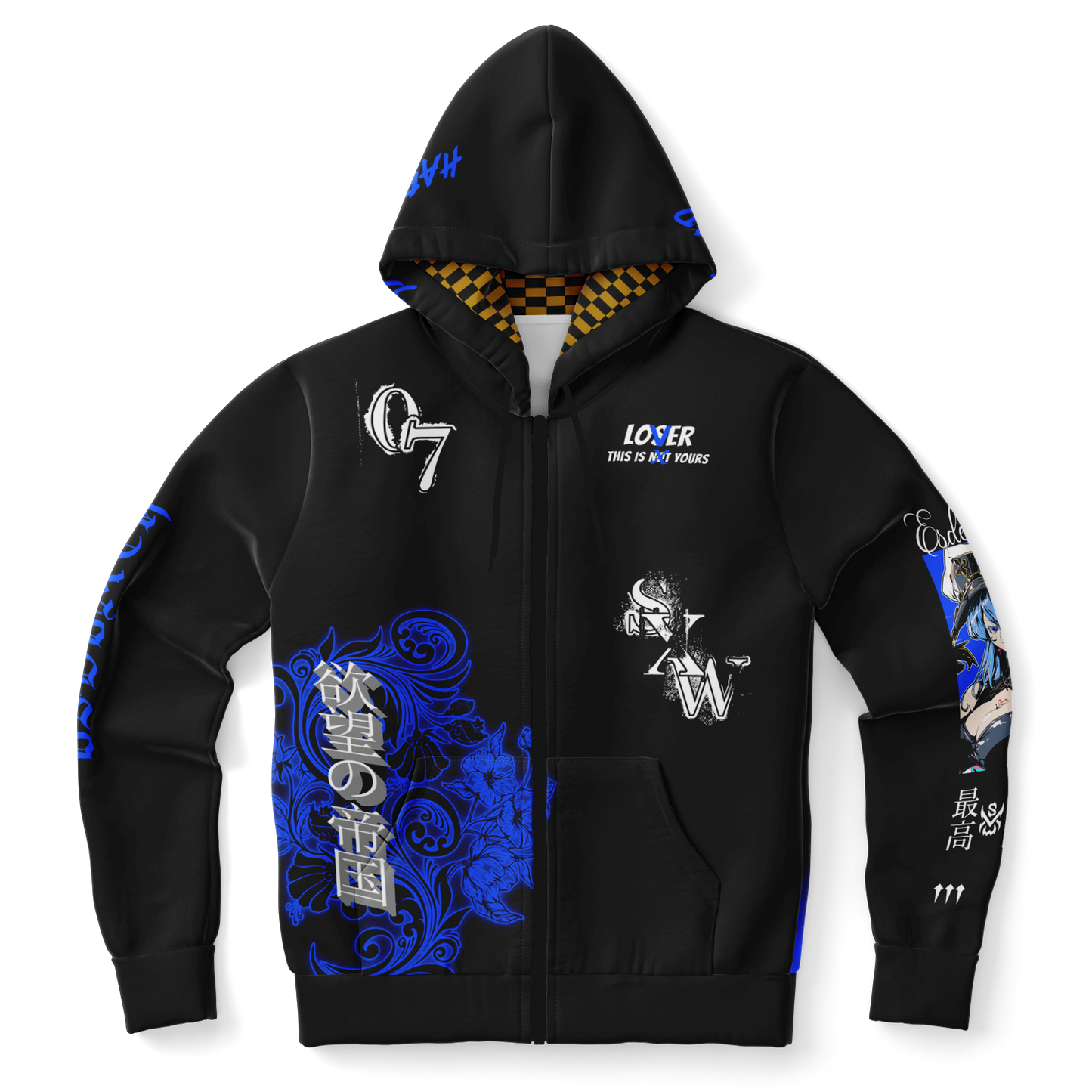 Esdeath Zip-Up Hoodie