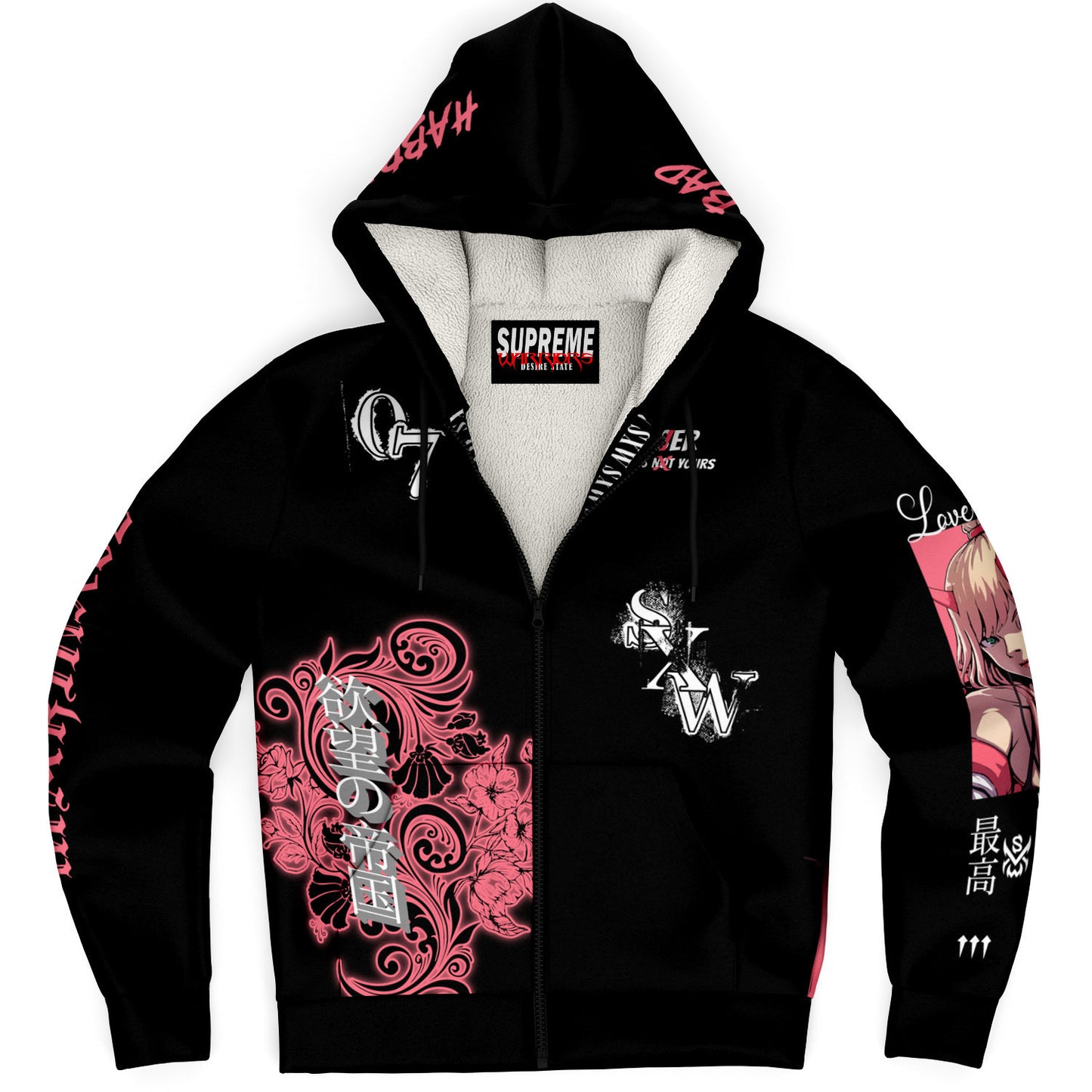 "Lover" v2 / Jacket Hoodie