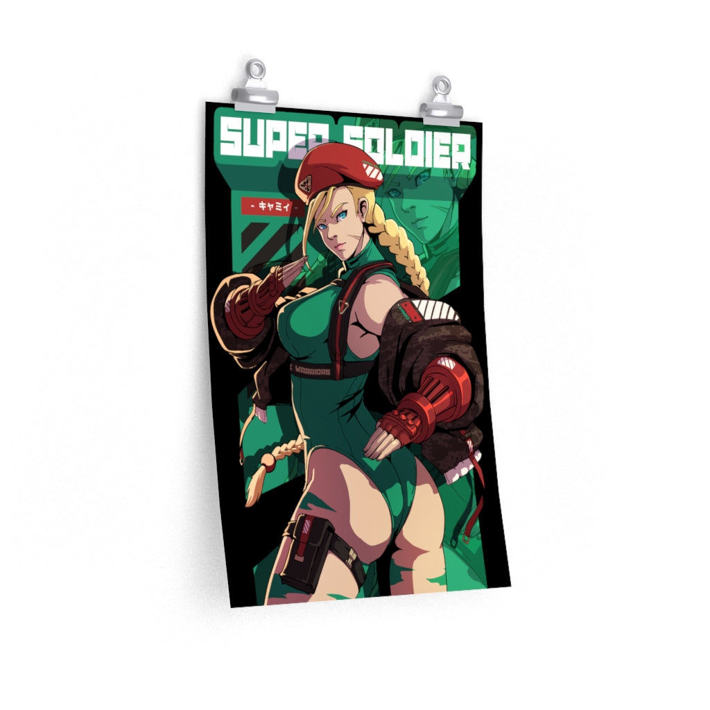 Limited Release - SUPREMExWARRIORS "Super Soldier" Poster