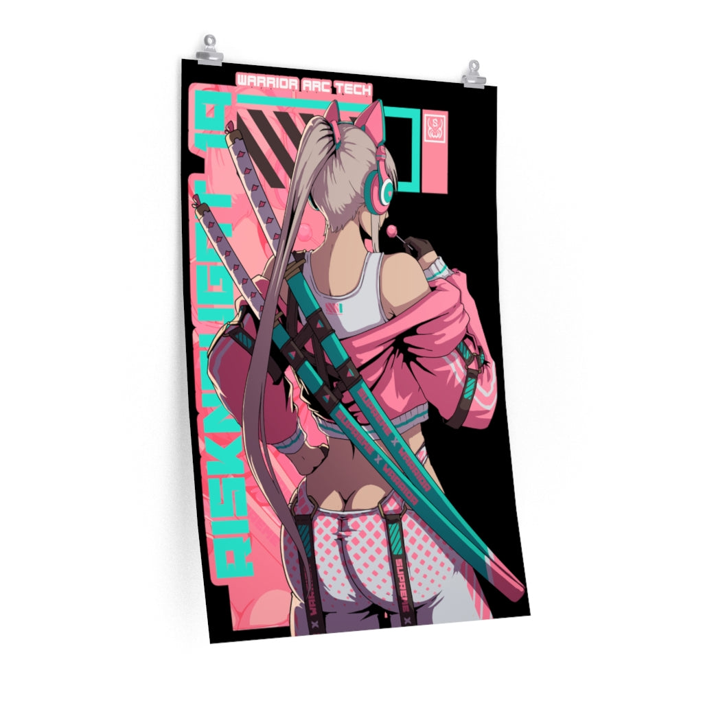 SUPREMExWARRIORS "RISKNOUGAT 19" Poster