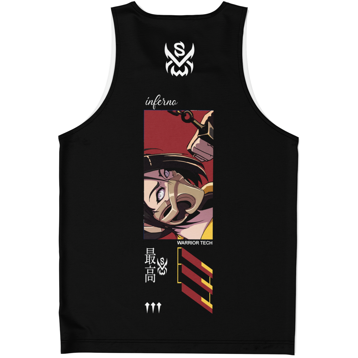 SUPREMEXWARRIORS "Inferno" Jersey Tank Top