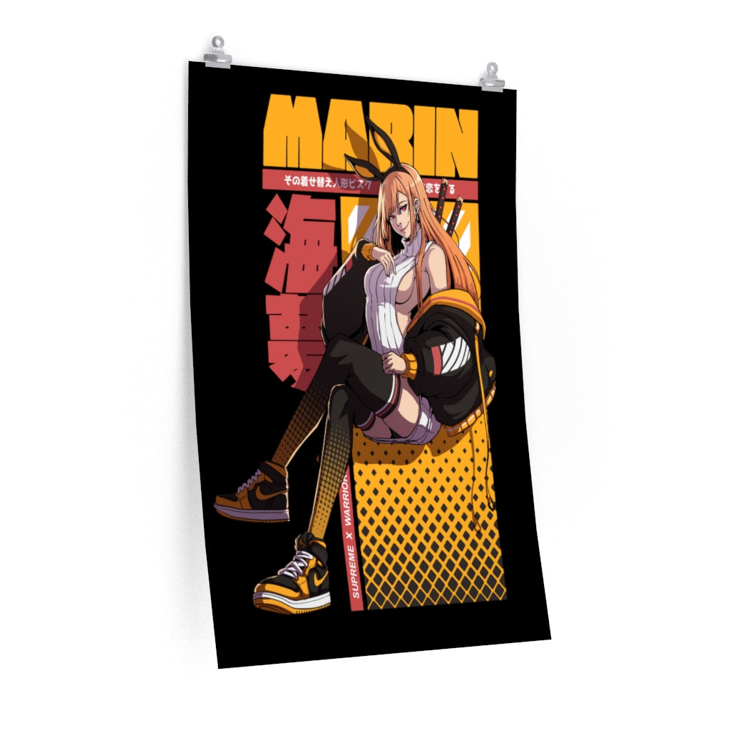 Limited Release - SUPREMExWARRIORS "Marin" Poster