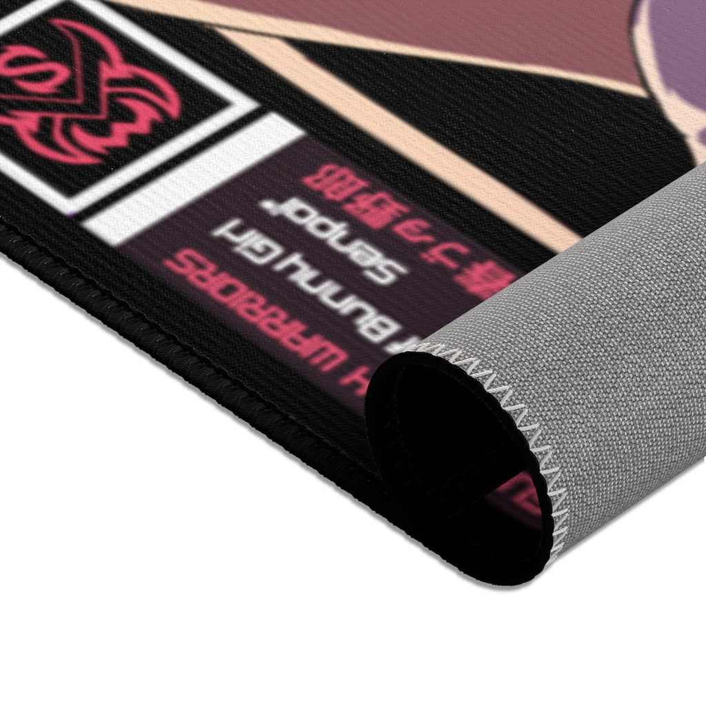 Limited Release - SUPREMExWARRIORS "Bunny Girl" Area Rugs