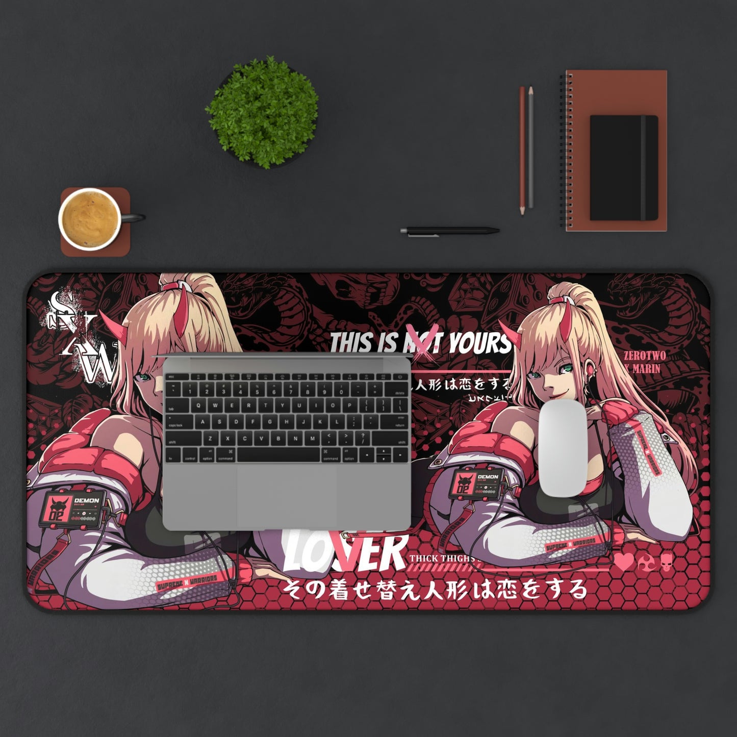 "Lover" v2 / Desk Mat