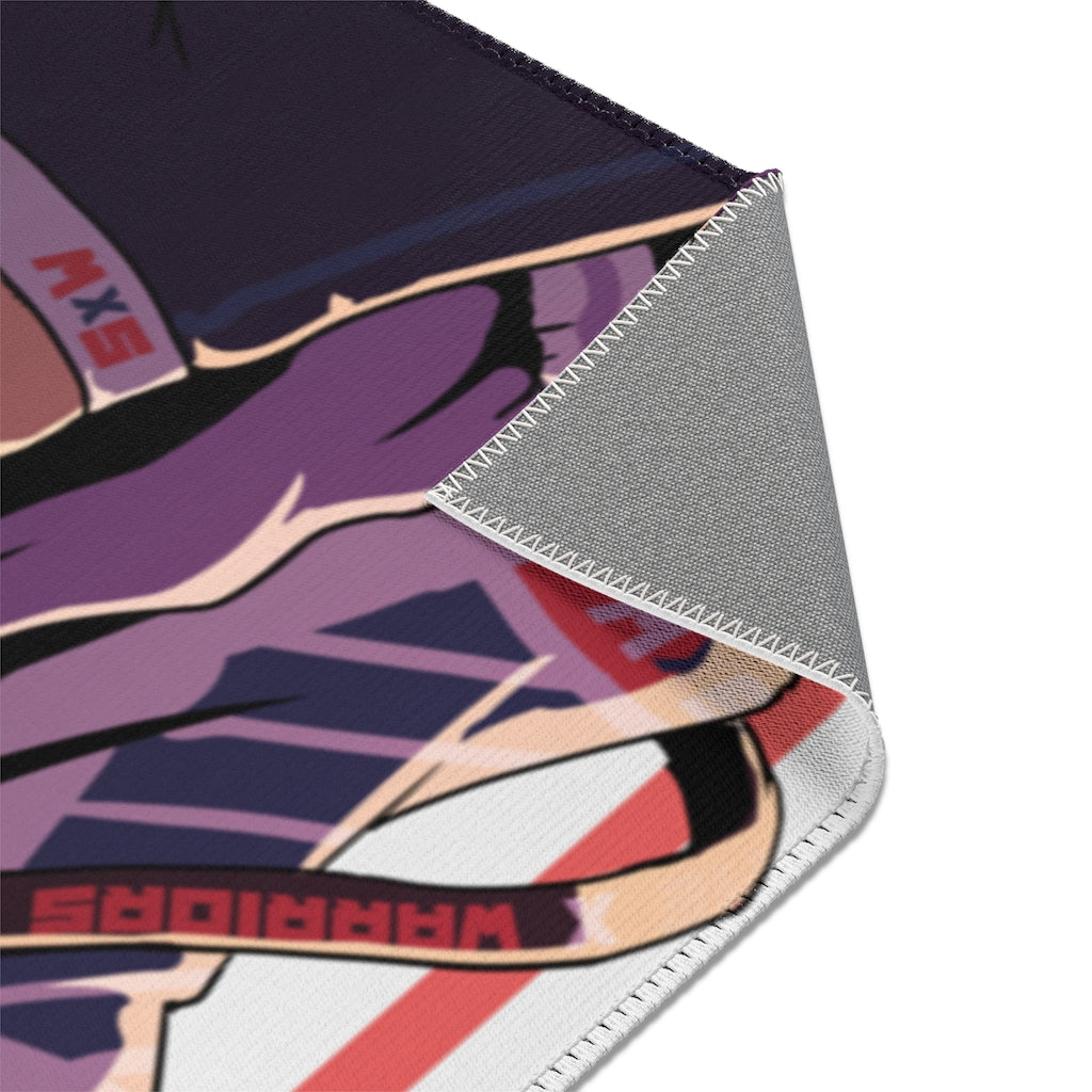 Limited Release - SUPREMExWARRIORS "Shinobi Girl" Area Rugs