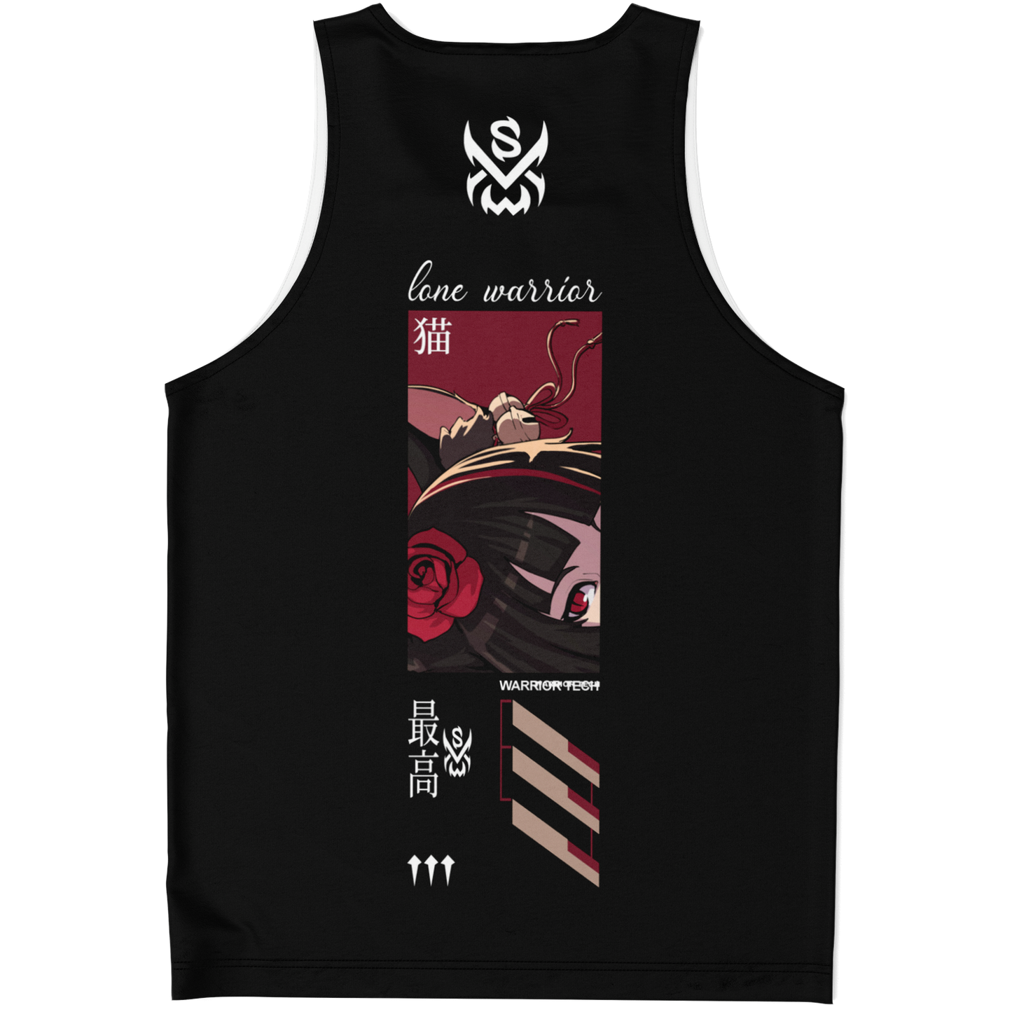 SUPREMEXWARRIORS "Lone Warrior" Jersey Tank Top