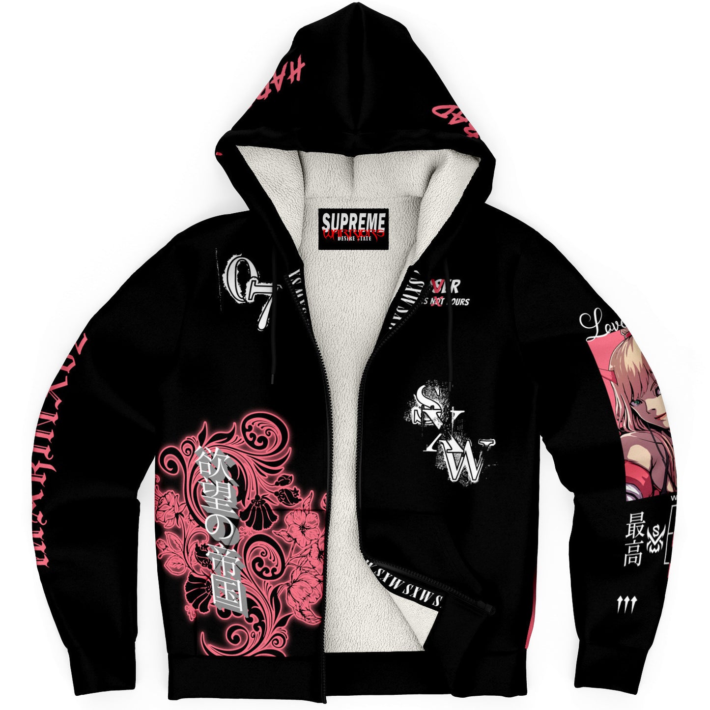 "Lover" v2 / Jacket Hoodie