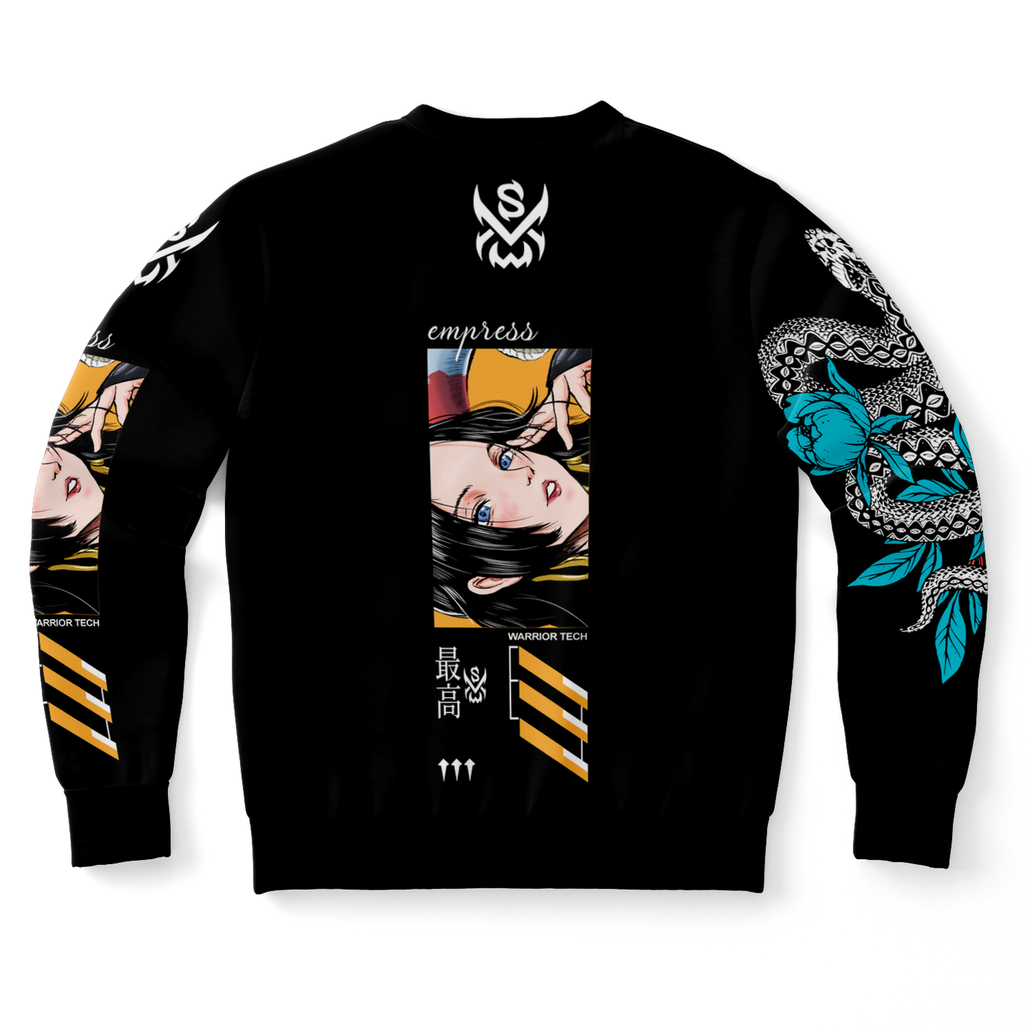 SUPREMEXWARRIORS "Empress" Jersey Sweatshirt