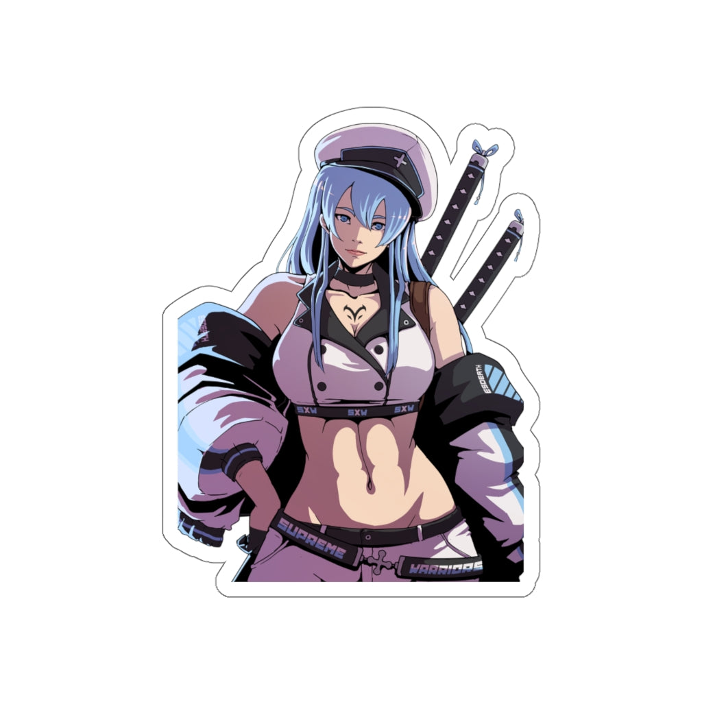 SUPREMExWARRIORS "Cold World" Sticker