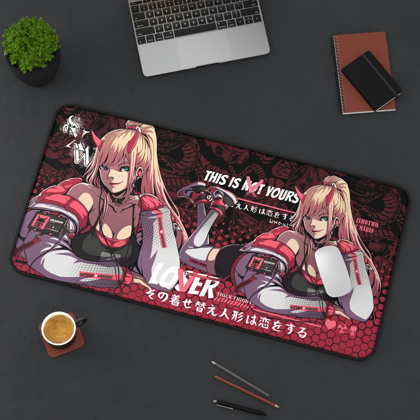 "Lover" v2 / Desk Mat