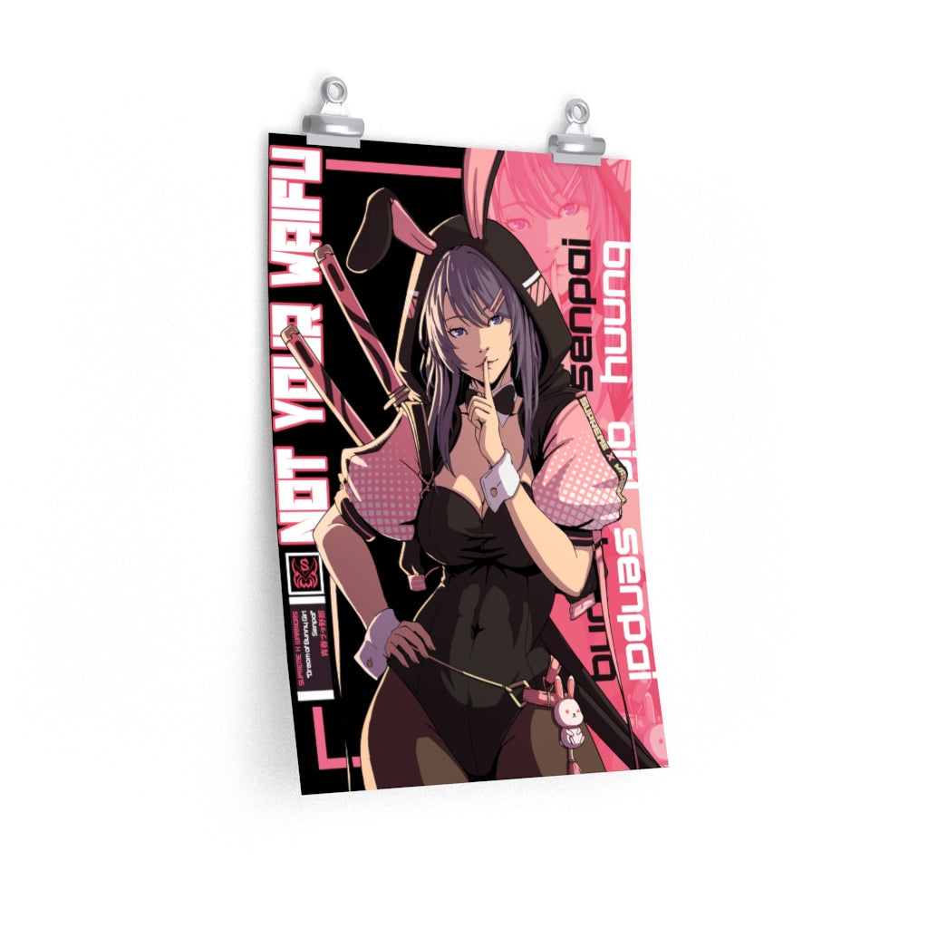 Limited Release - SUPREMExWARRIORS "Bunny Girl" Poster