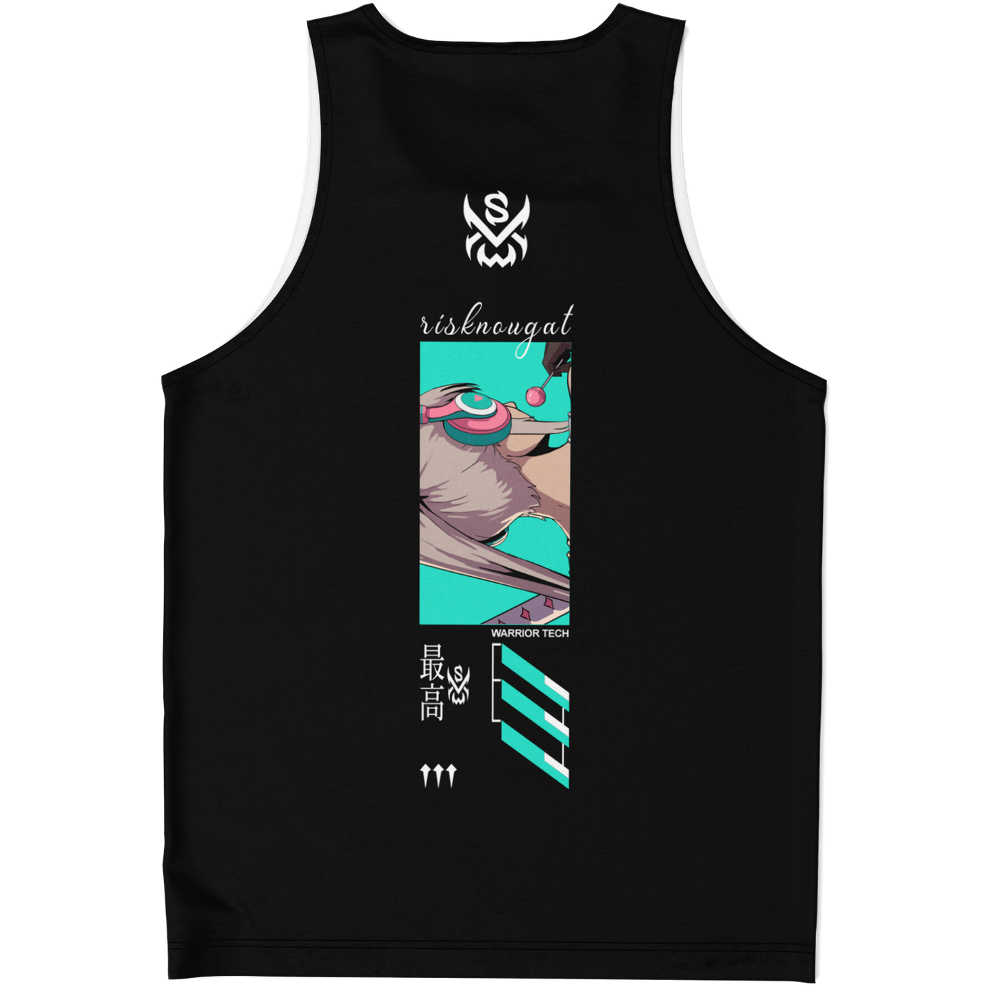 SUPREMEXWARRIORS "RISKNOUGAT 19" Jersey Tank Top
