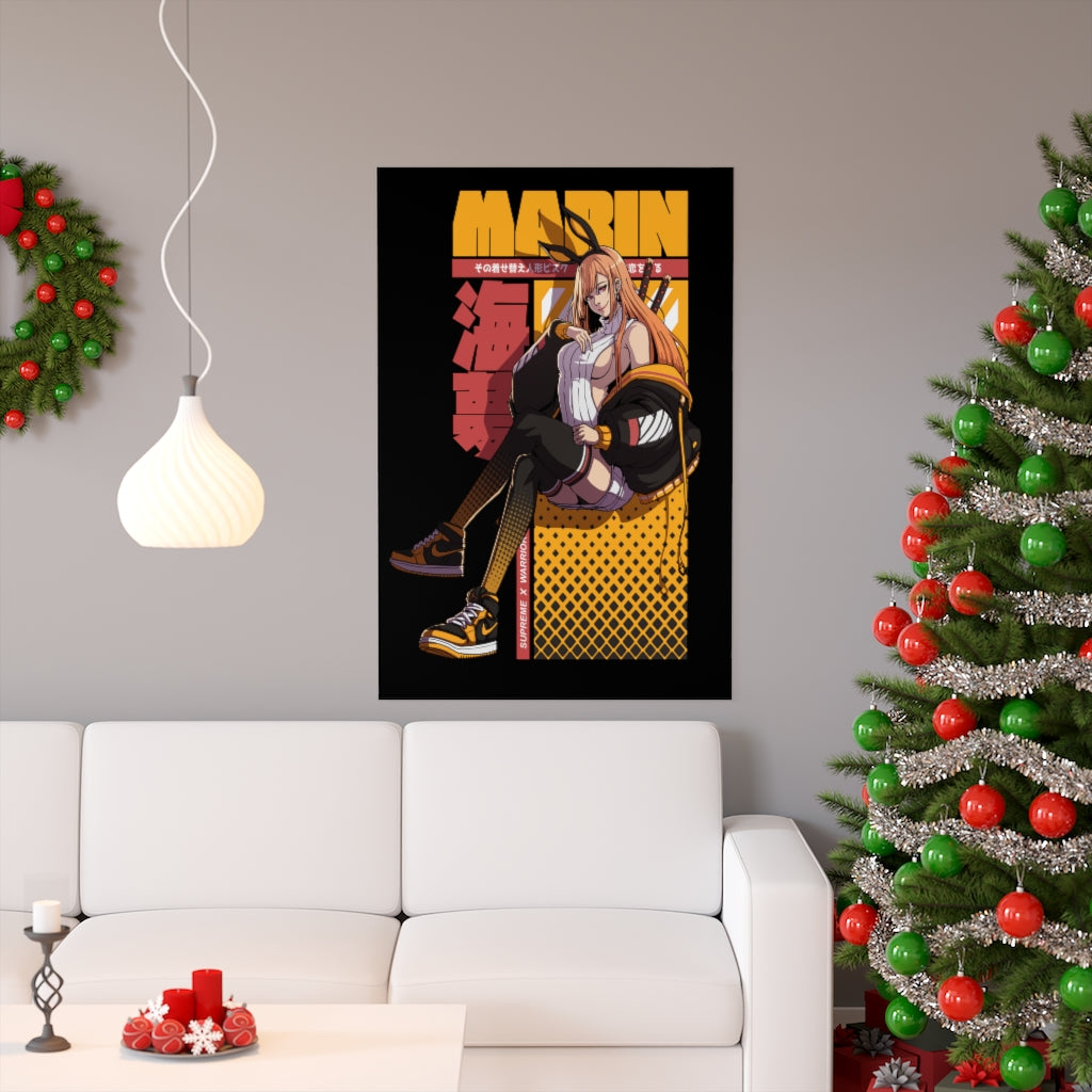 Limited Release - SUPREMExWARRIORS "Marin" Poster