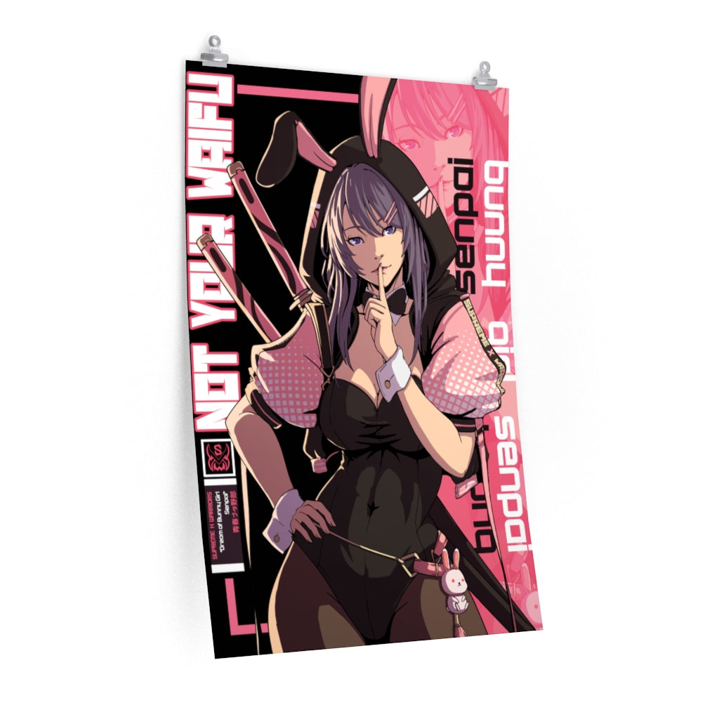 Limited Release - SUPREMExWARRIORS "Bunny Girl" Poster