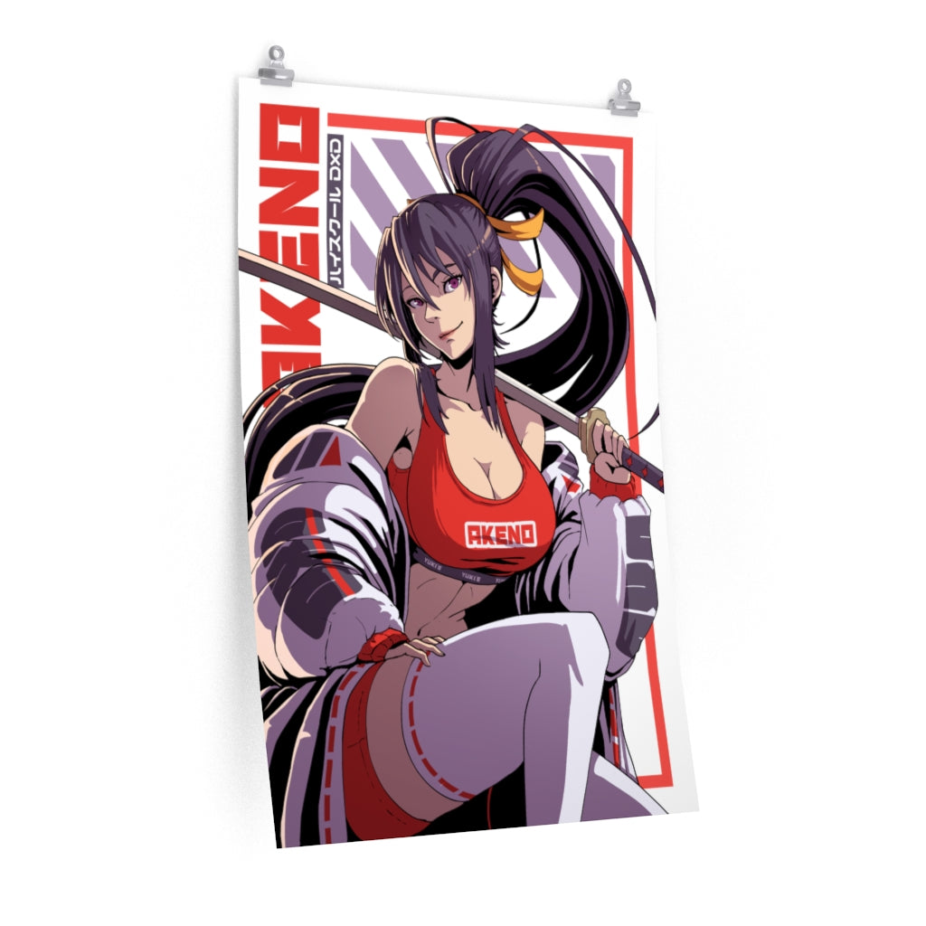 Limited Release- SUPREMExWARRIORS "Ara Ara" Poster