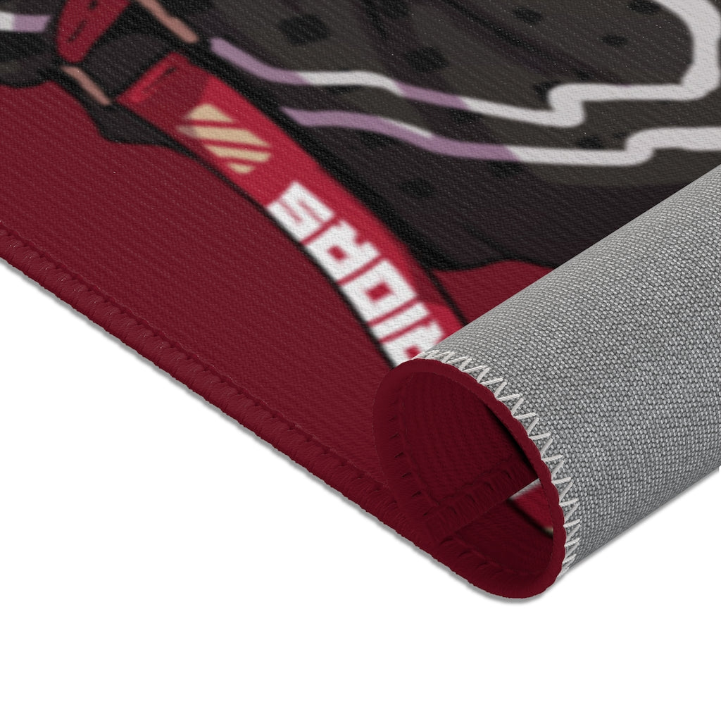 SUPREMExWARRIORS "Lone Warrior" Area Rugs