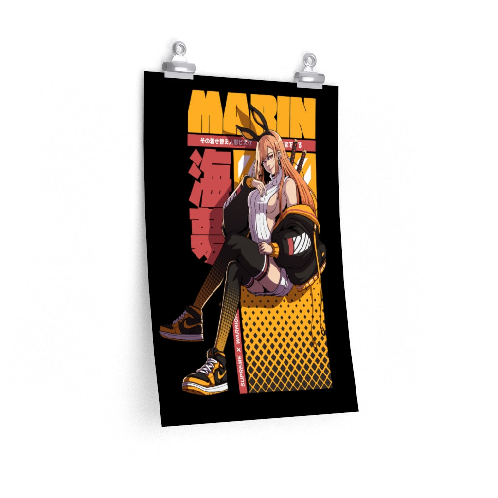 Limited Release - SUPREMExWARRIORS "Marin" Poster
