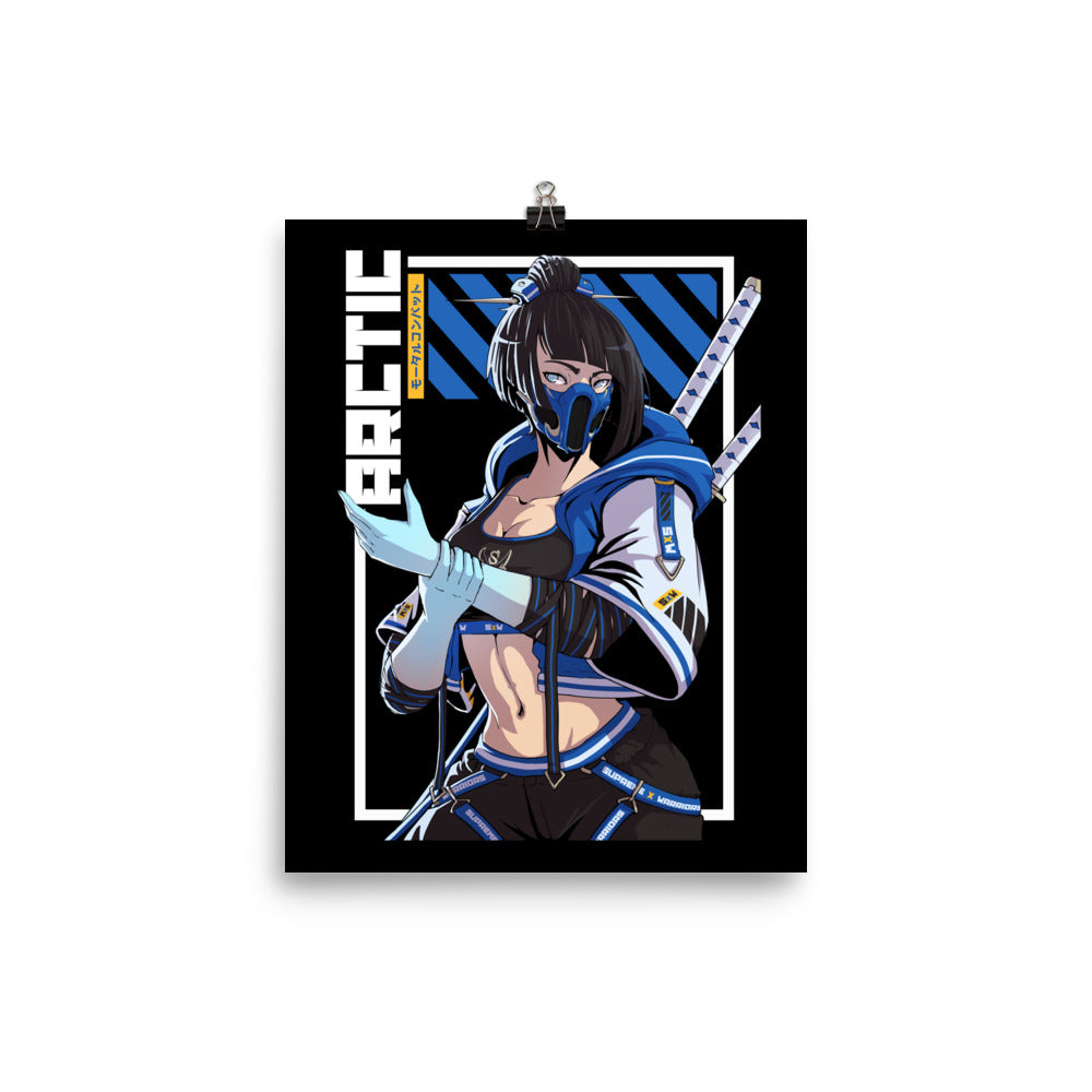 Limited Edition - SUPREMExWARRIORS "Arctic" Mini Print