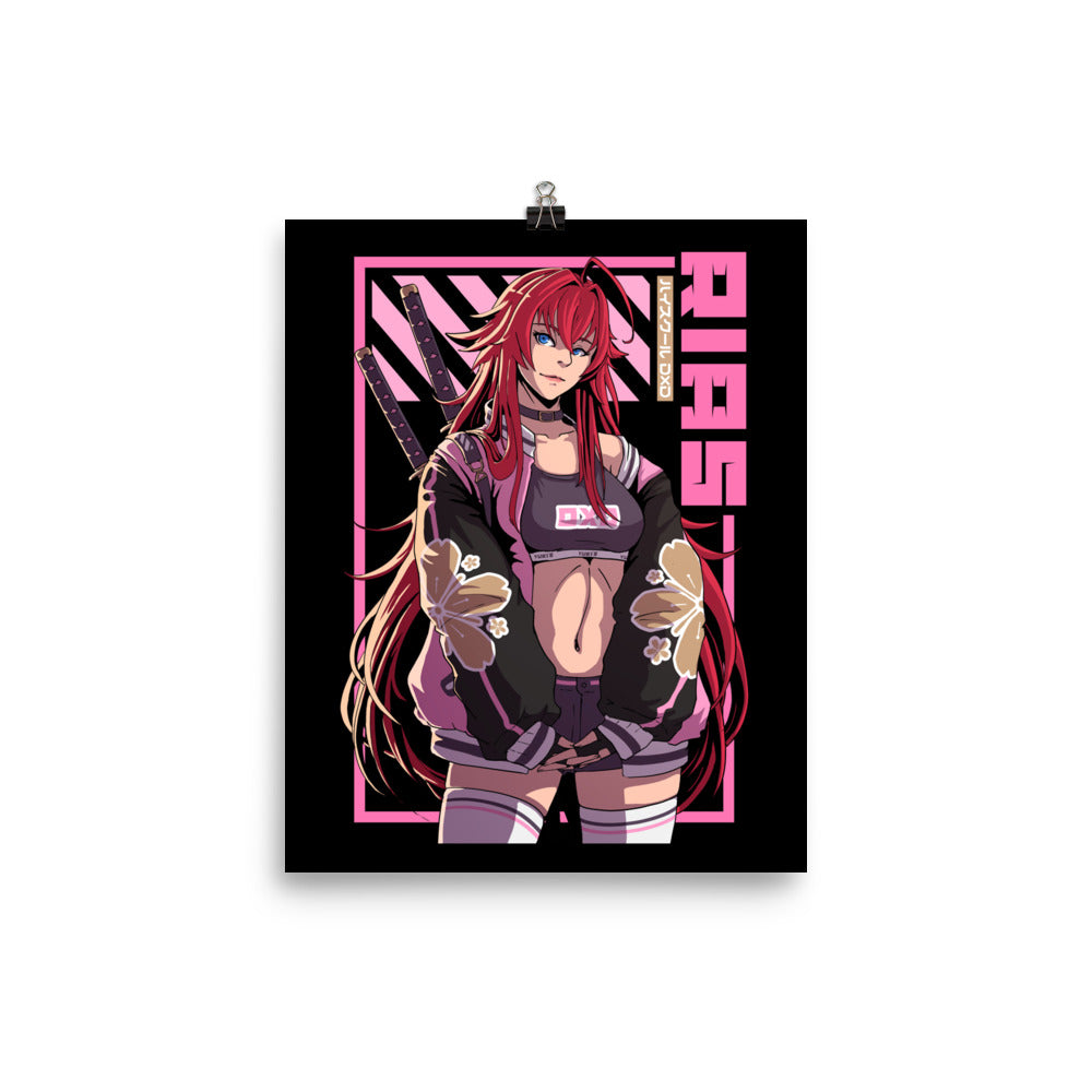 SUPREMExWARRIORS "Crimson" Mini Print