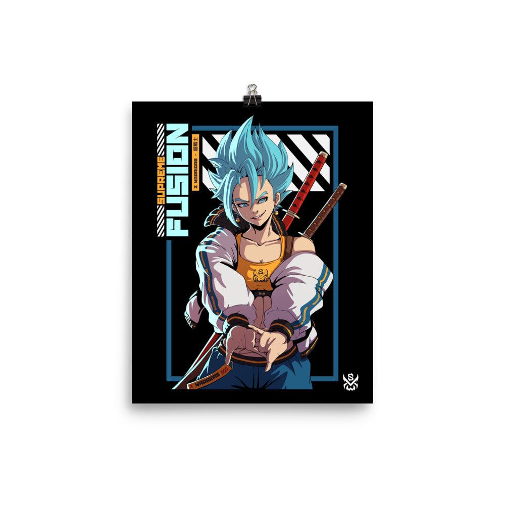 SUPREMExWARRIORS "Ultimate Warrior" Print Mini Print