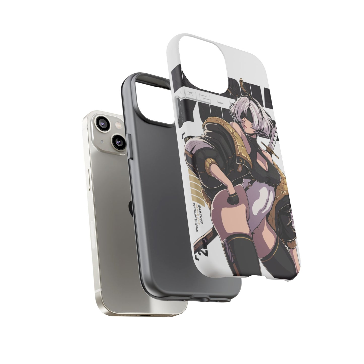 Type 2B / iPhone Case White
