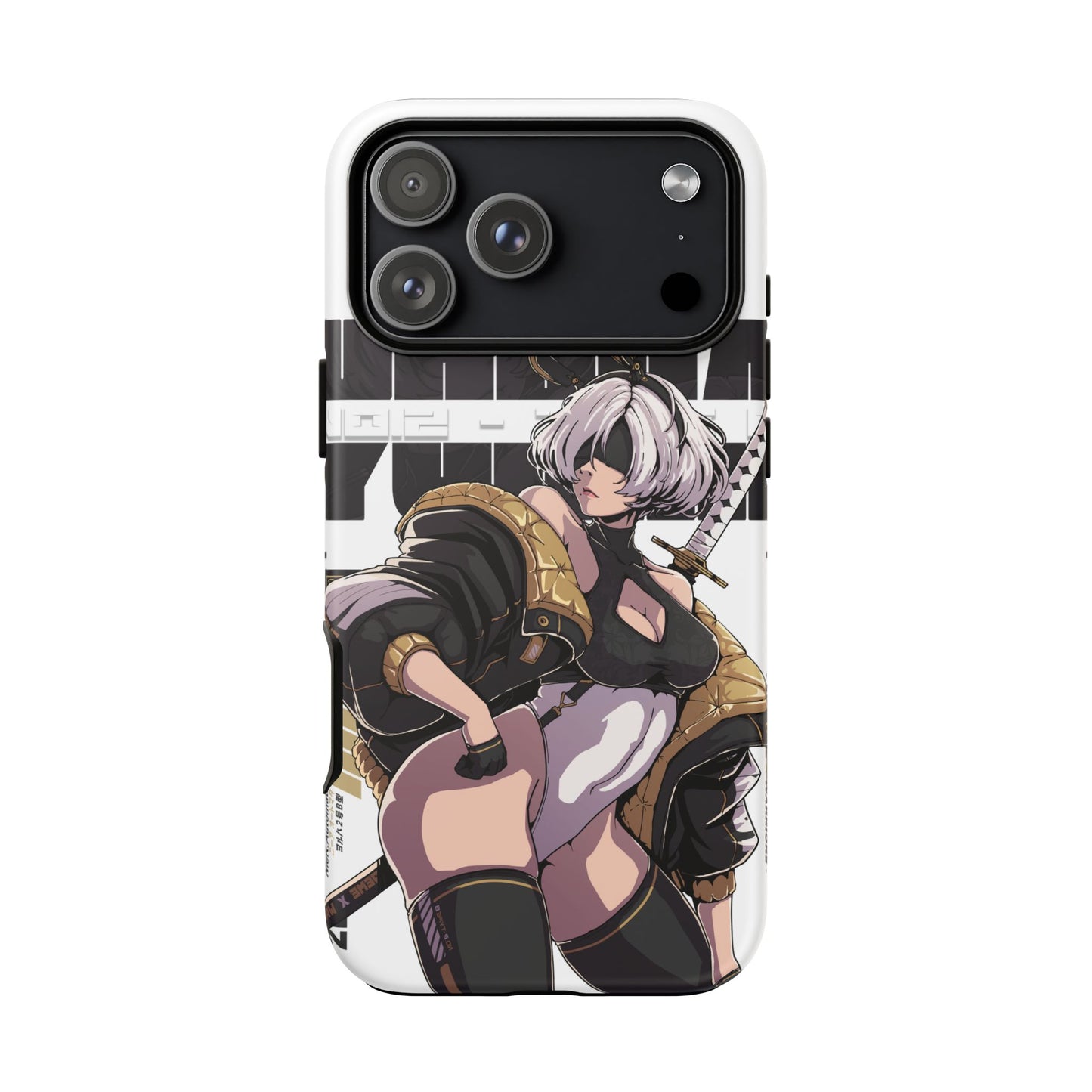 Type 2B / iPhone Case White