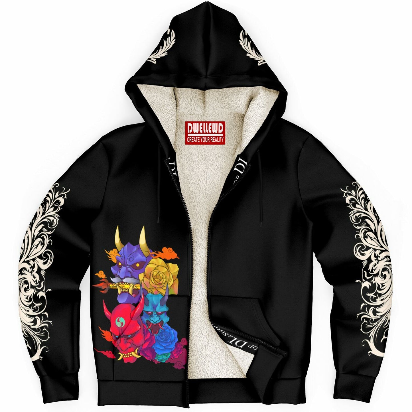 Limited Edition - “Oni Girl" Jacket - Black