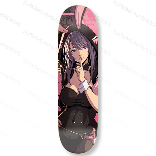 Bunny Girl Slayer Skateboard