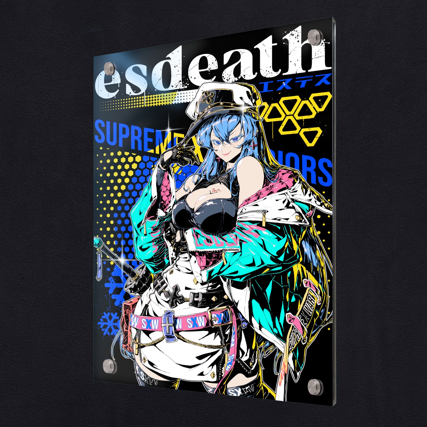 Esdeath Acrylic Print - 1 of 5