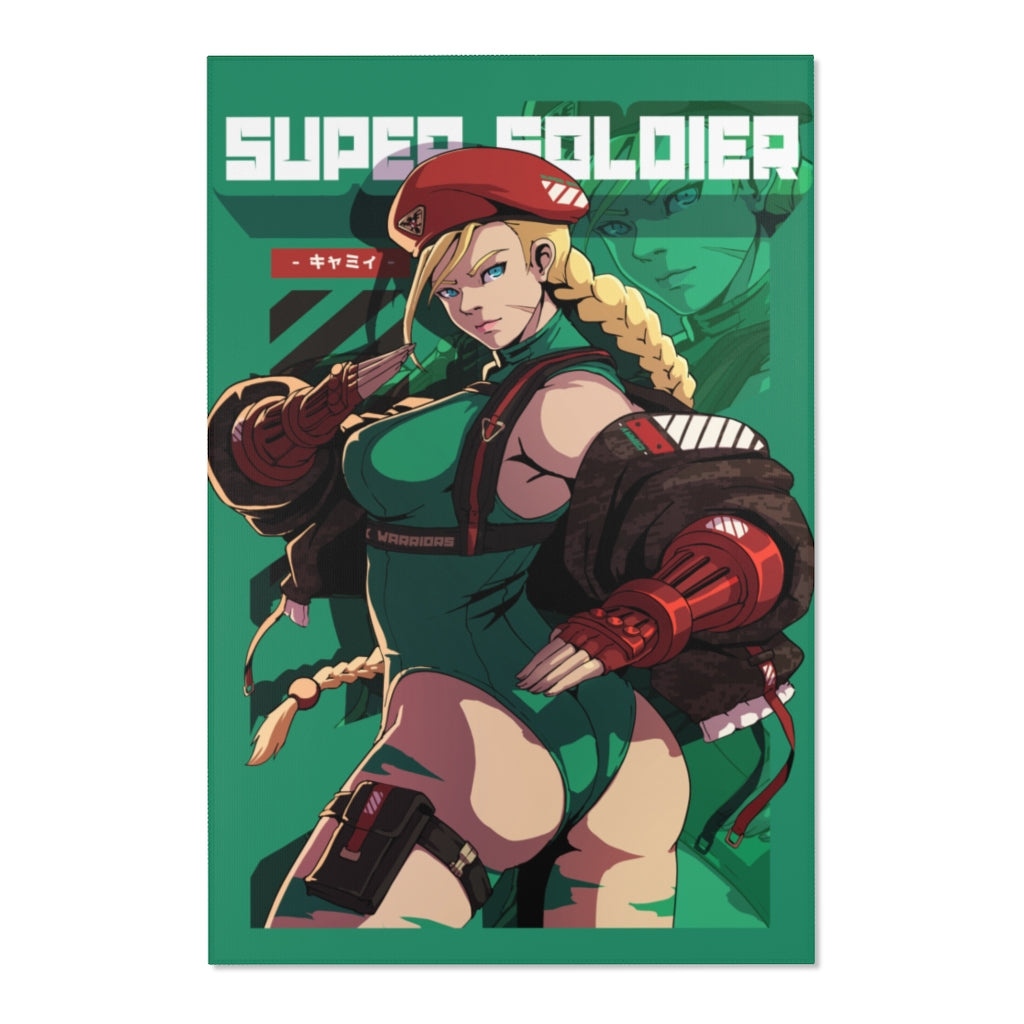 Limited Release - SUPREMExWARRIORS "Super Soldier" Area Rugs