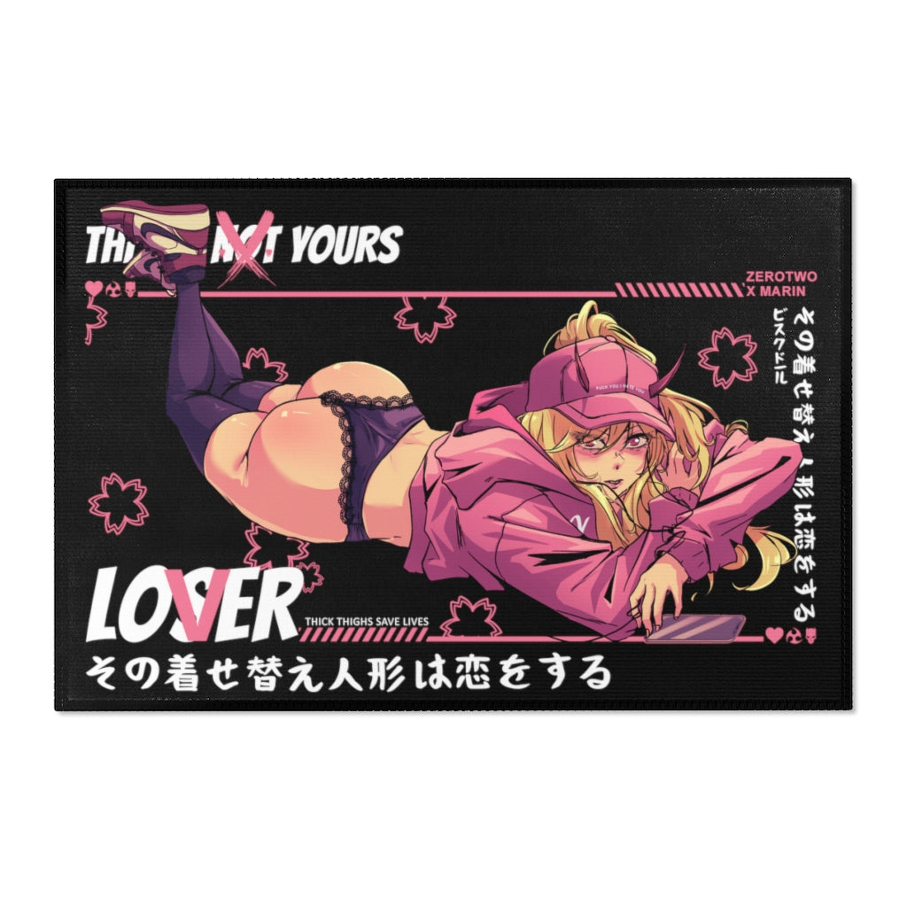 Limited Release - SUPREMEXWARRIORS "Lover" Area Rugs