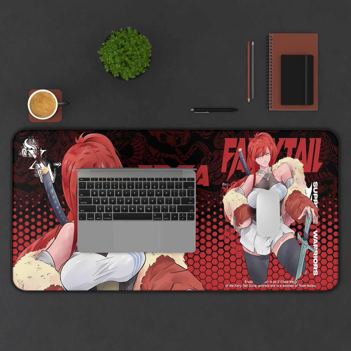 Scarlet / Desk Mat