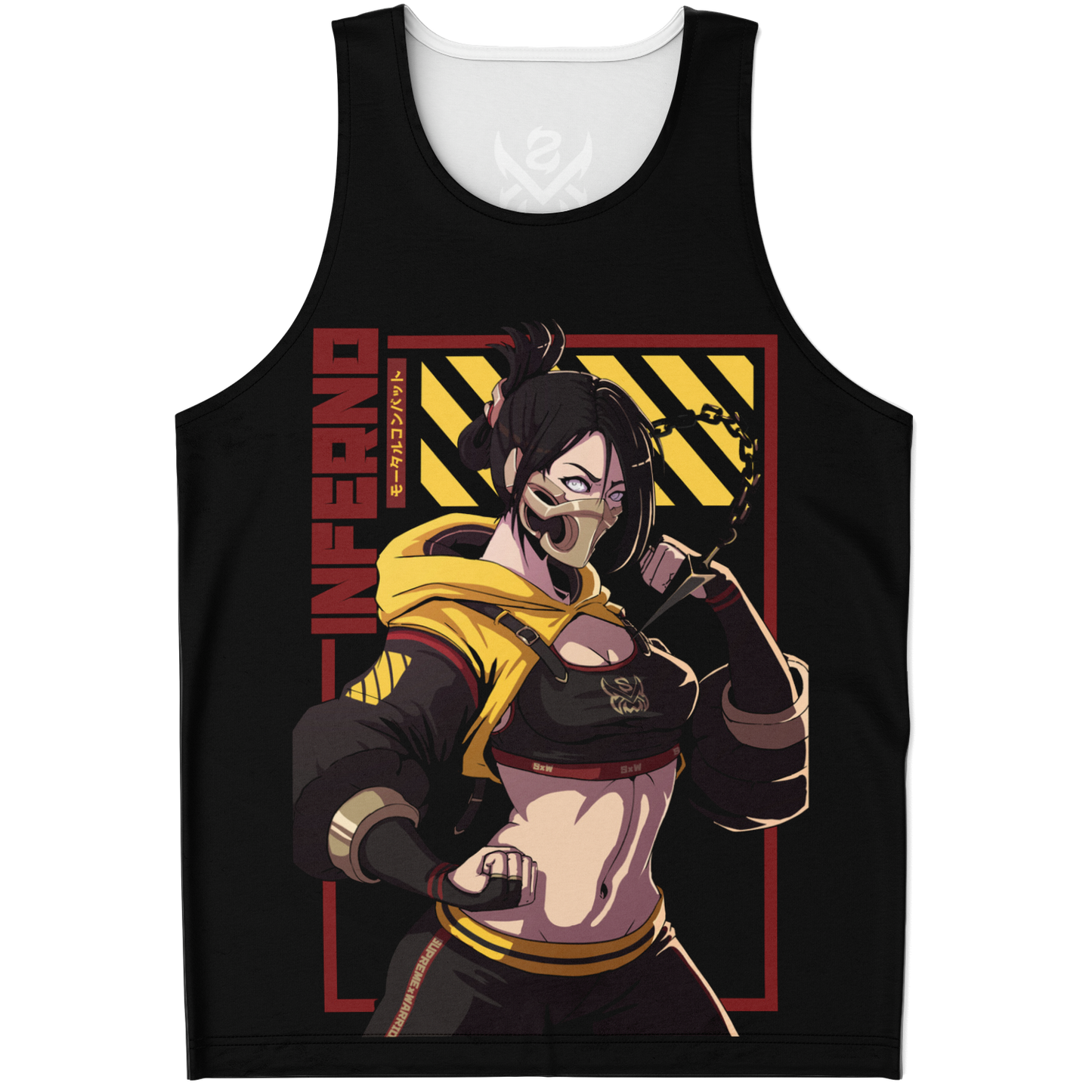 SUPREMEXWARRIORS "Inferno" Jersey Tank Top