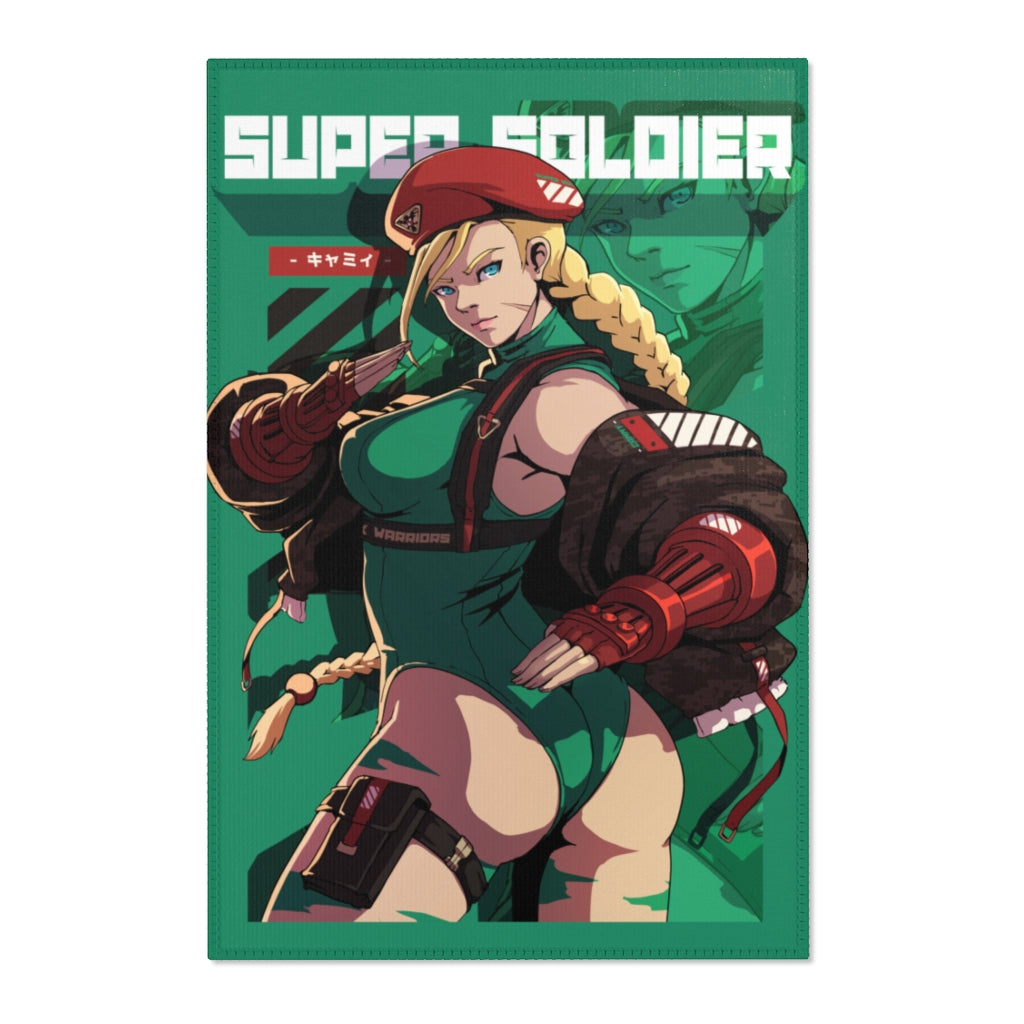 Limited Release - SUPREMExWARRIORS "Super Soldier" Area Rugs
